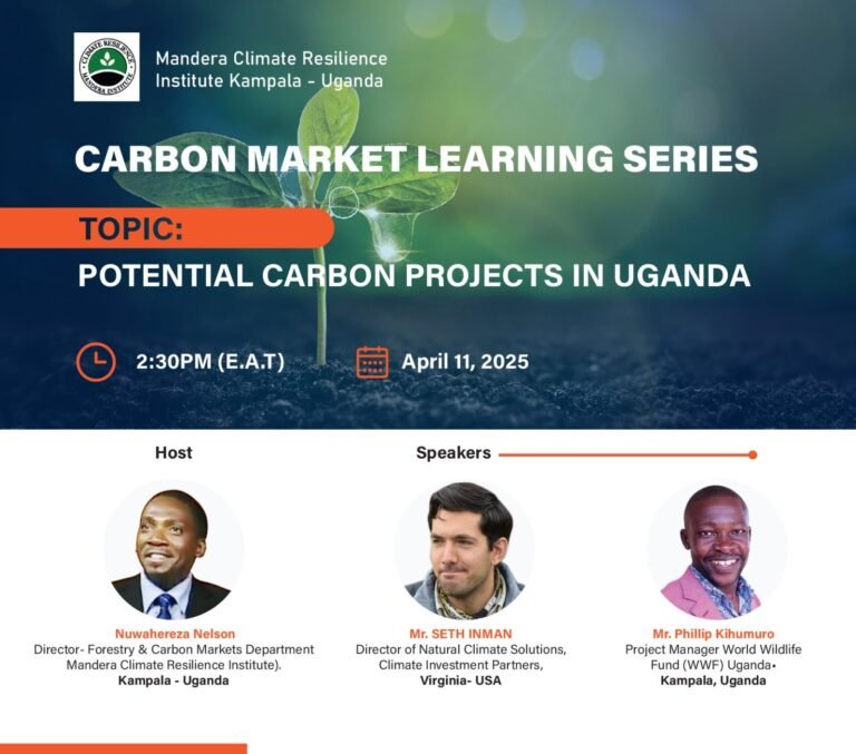 PUBLIC LECTURE- CARBON MARKET OPPORTUNITIES IN AFRICA